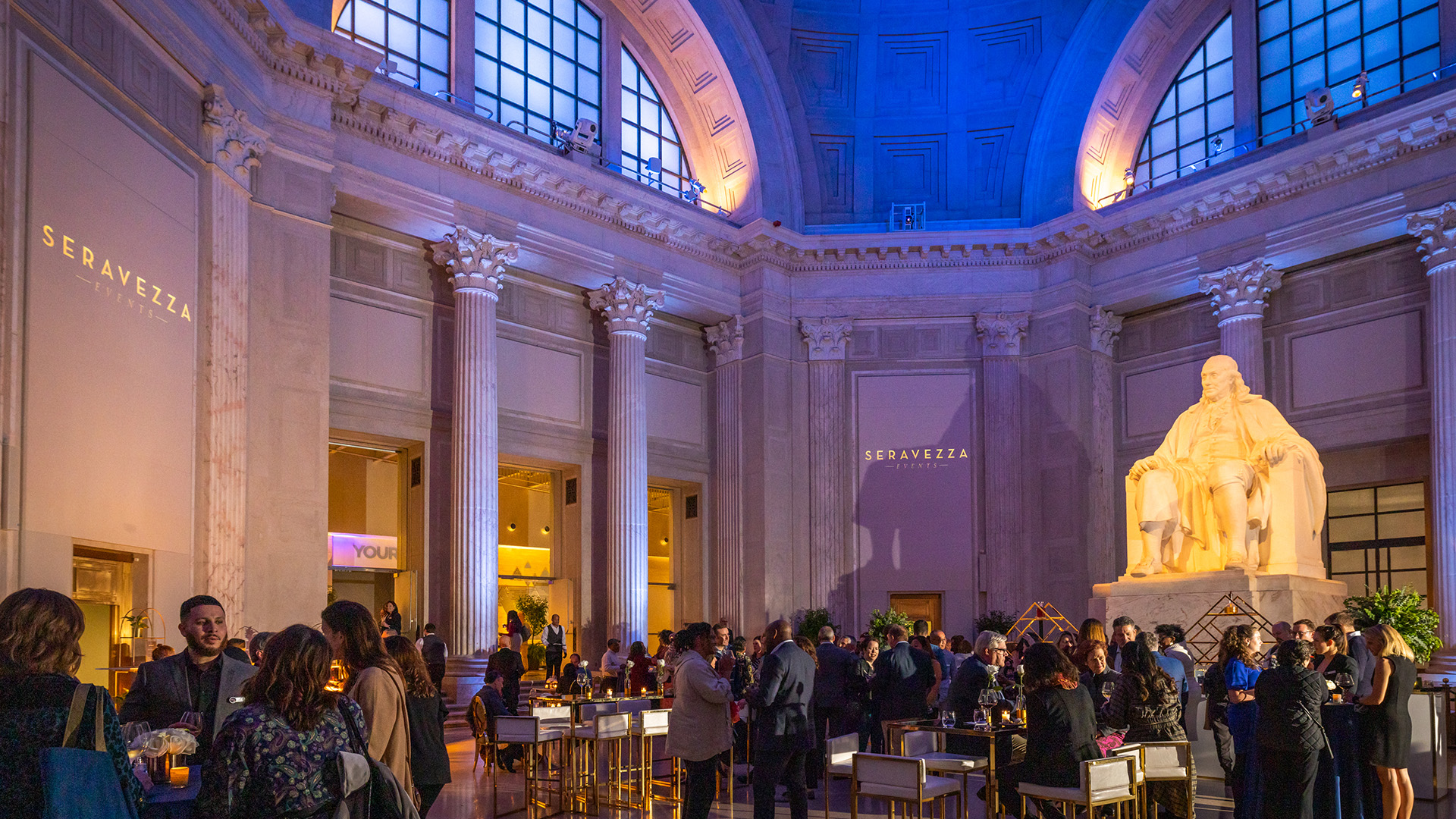 FRANKLYN - フランクリン JEWEL EVENT - "MEMORIAL DAY" Benjamin Franklin National Memorial and Jordan Lobby | The